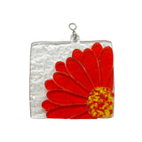 Glass Cover- Gerbera Daisy