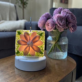 Glass Cover- Fused Flower (Mauve/Lavender) (Coming Soon)