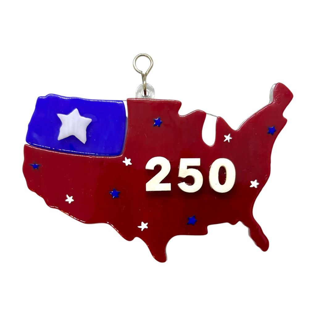 Glass Cover- USA RED 250th *Limited Design*