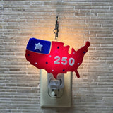 Glass Cover- USA RED 250th *Limited Design*