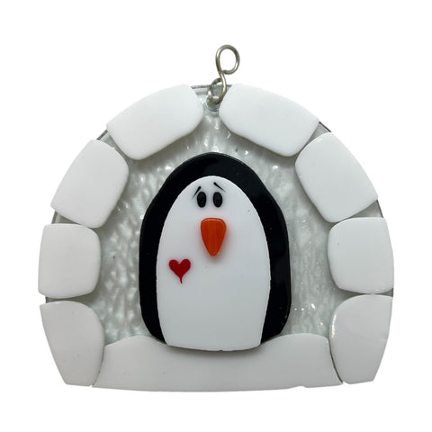 Glass Cover- Penguin Igloo