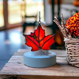 Glass Cover- Maple Leaves