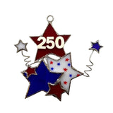 Glass Cover- Firework Stars 250th *Limited Design*