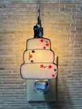 Glass Cover- Wedding Cake Bride/Groom