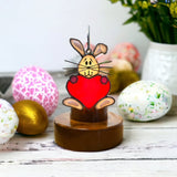 Glass Cover- Loveable Bunny