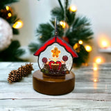 Glass Cover- Gingerbread House