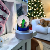 Glass Cover- Snow-globe Snowman/Dog/Cat