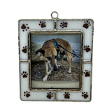 Glass Cover- Picture Frame Puppy Paws