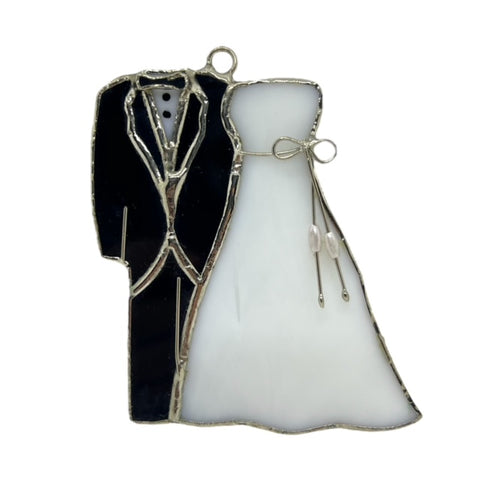 Glass Cover- Bride and Groom (Divoted/Discounted)
