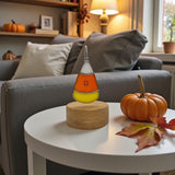 Glass Cover- Candy Corn