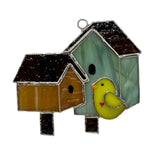 Glass Cover- Double Birdhouse
