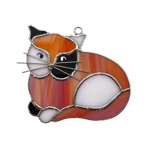 Glass Cover- Calico Cat