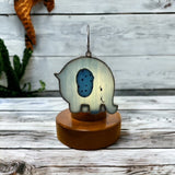 Glass Cover- Elephant (Blue/Baby)