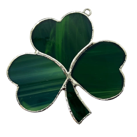 Glass Cover- Shamrock Discounted (Divot in Glass OR Discolored)