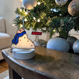Glass Cover- Melting Snowman