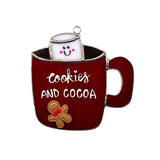 Glass Cover- Hot Cocoa Mugs