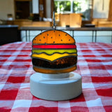 Glass Cover- Cheeseburger BBQ