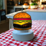 Glass Cover- Cheeseburger BBQ