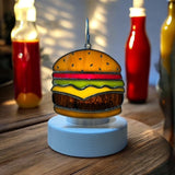 Glass Cover- Cheeseburger BBQ