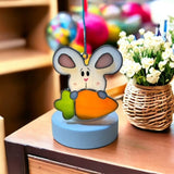 Glass Cover- Bunny and Carrot