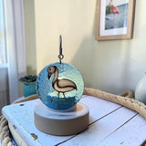 Glass Cover- Flamingo