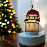 Glass Cover- Santa Chimney