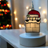 Glass Cover- Santa Chimney