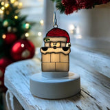 Glass Cover- Santa Chimney