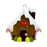 Glass Cover- Gingerbread Candy House