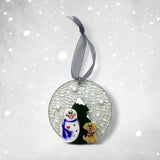 Swittle- Snowglobe Snowman / Dog/ Cat