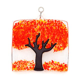 Glass Cover- Fall Tree