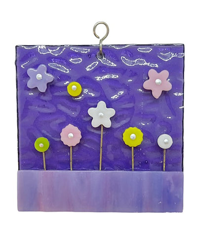 Glass Cover- Spring Flowers