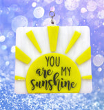 Glass Cover- Sun "You Are My Sunshine"