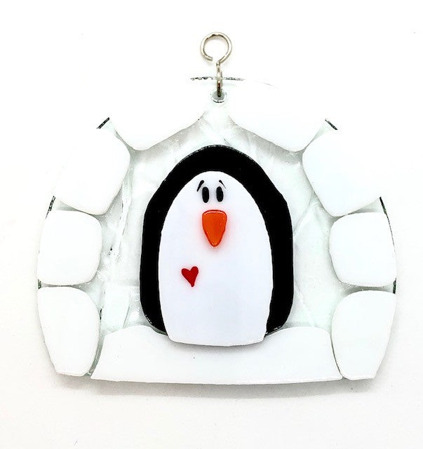 Glass Cover- Penguin Igloo