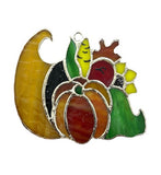 Glass Cover- Cornucopia (With Grapes or Green Leaf)