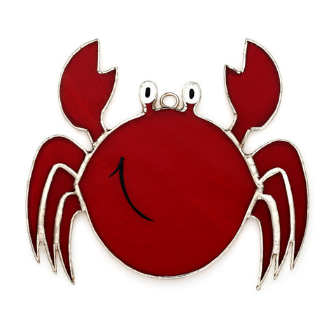 Glass Cover- Crabby Red