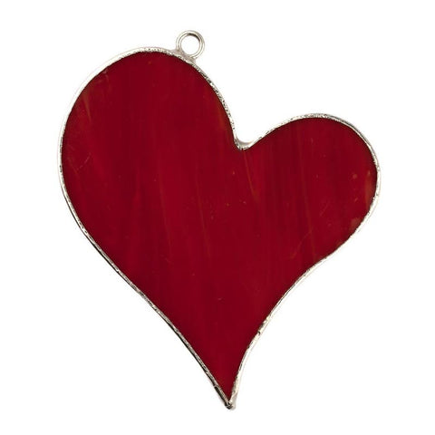 Glass Cover- Red Heart