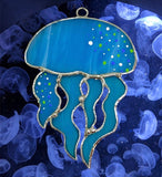 Glass Cover- Coastal JellyFish