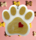 Glass Cover- Pawprint Love