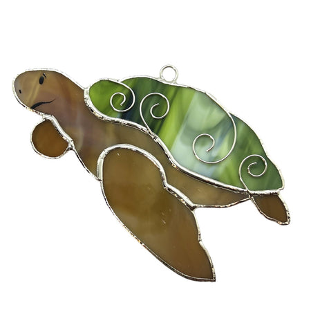 Glass Cover- Sea Turtle