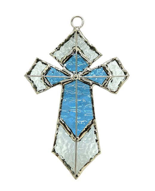 Glass Cover- Cross (Stained Glass)