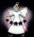 Glass Cover- The Angel Gabriel with Stars