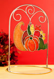 Glass Cover- Cornucopia (With Grapes or Green Leaf)