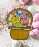 Glass Cover- Easter Basket